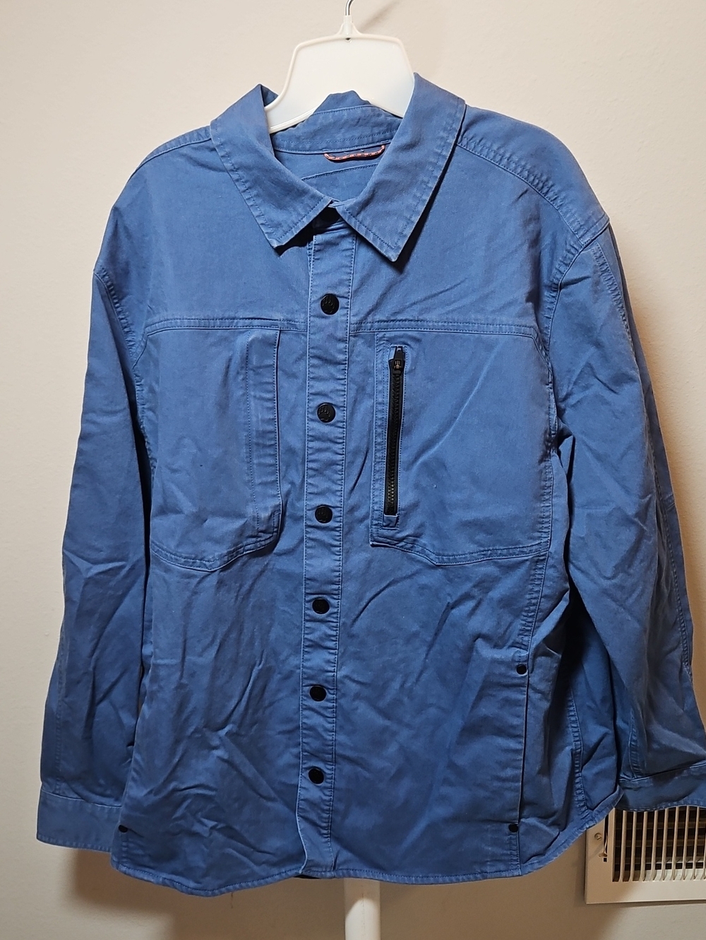 Alaskian Hard Gear By Duluth Trading Co. -  Blue Workshirt Jacket